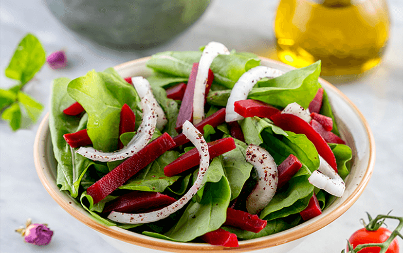 Rocket Leaves and Beetroot