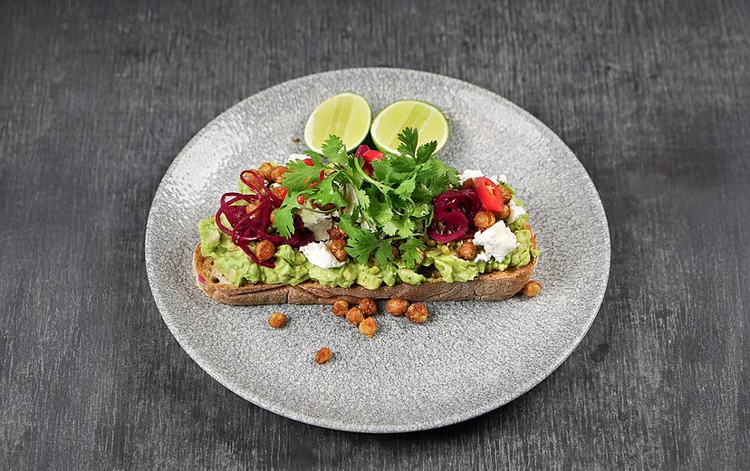 SMASHED AVO ON SOURDOUGH