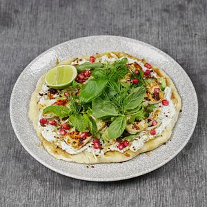 HOT HONEY HALLOUMI FLATBREADS