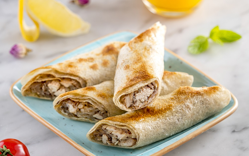 Chicken Mosakhan Rolls