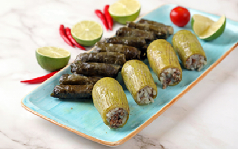 Vine Leaves and Zucchini