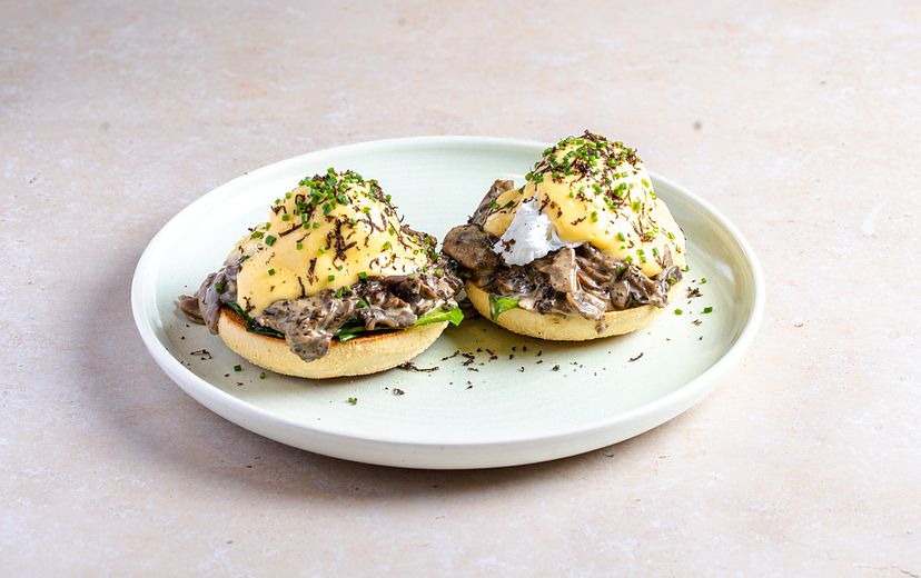 Mushroom &  Truffle Benedict