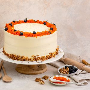 Walnut Olive Oil Sultana Carrot Cake