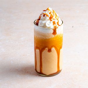 Salted Caramel & White Chocolate Frappe