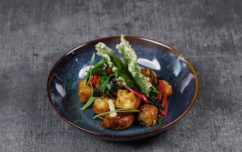 CRISP CHILI-SALT TOFU