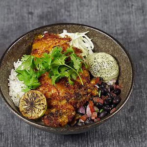 FISH TACO BOWL
