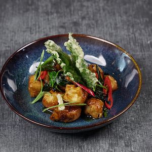 CRISP CHILI-SALT TOFU