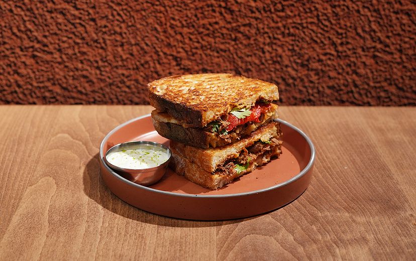 CHILLI BEEF & CHEESE TOASTIE