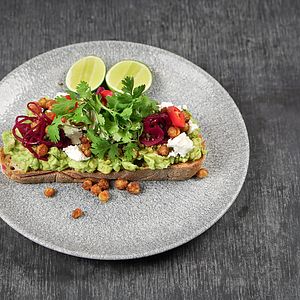 SMASHED AVO ON SOURDOUGH