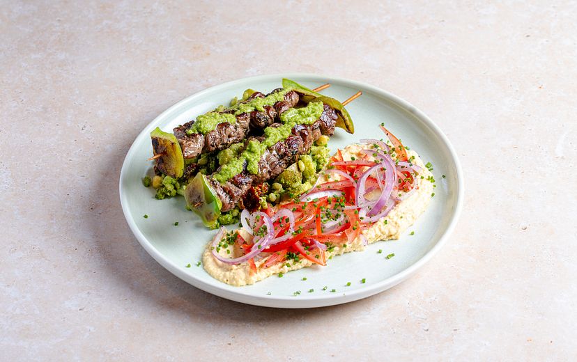 Beef Souvlaki Sough