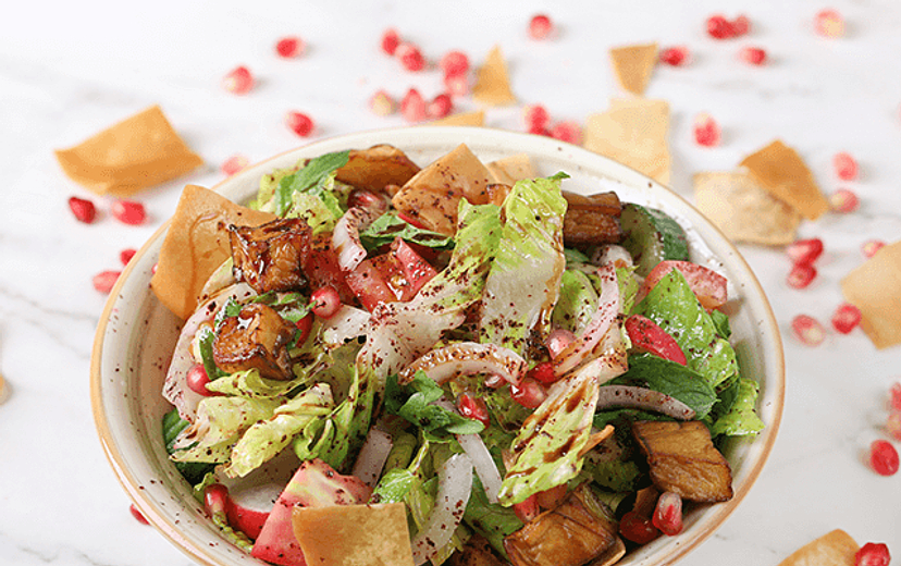 Fattouch Eggplant