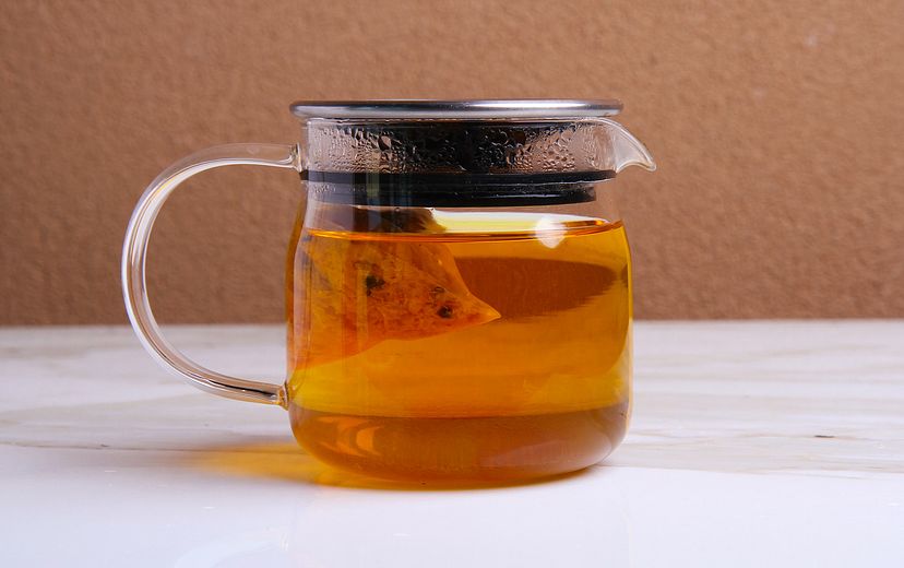 SAFFRON GREEN TEA