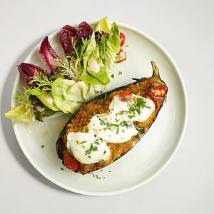 Stuffed Aubergine