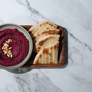 BEET HUMMUS DIP