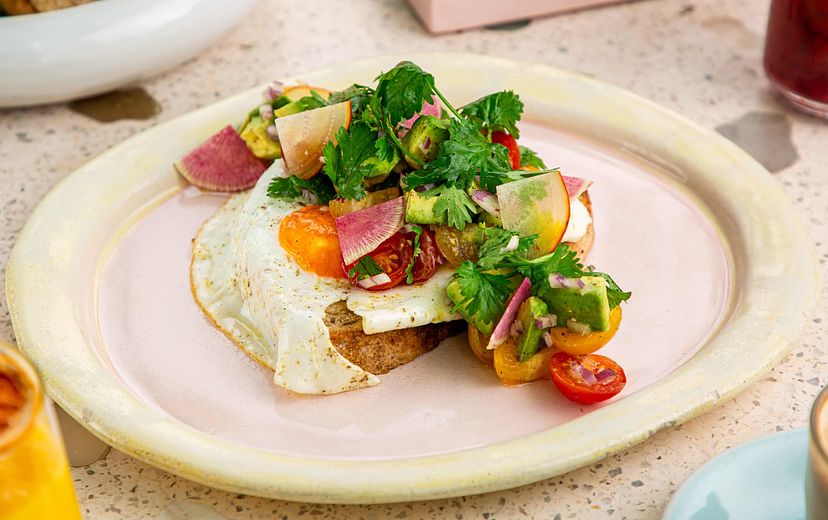Eggs on toast