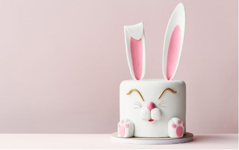 Bunny Birthday Cake (20CM)