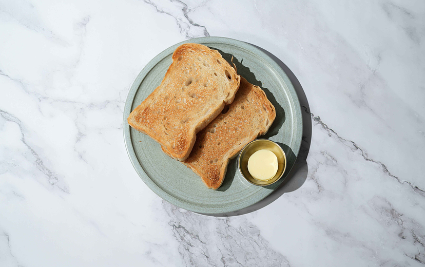 TOASTED SOURDOUGH w/ BUTTER