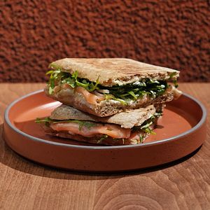 SMOKED SALMON PANINI